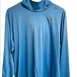 Mens Nike Drifit Long Sleeve Hoodie